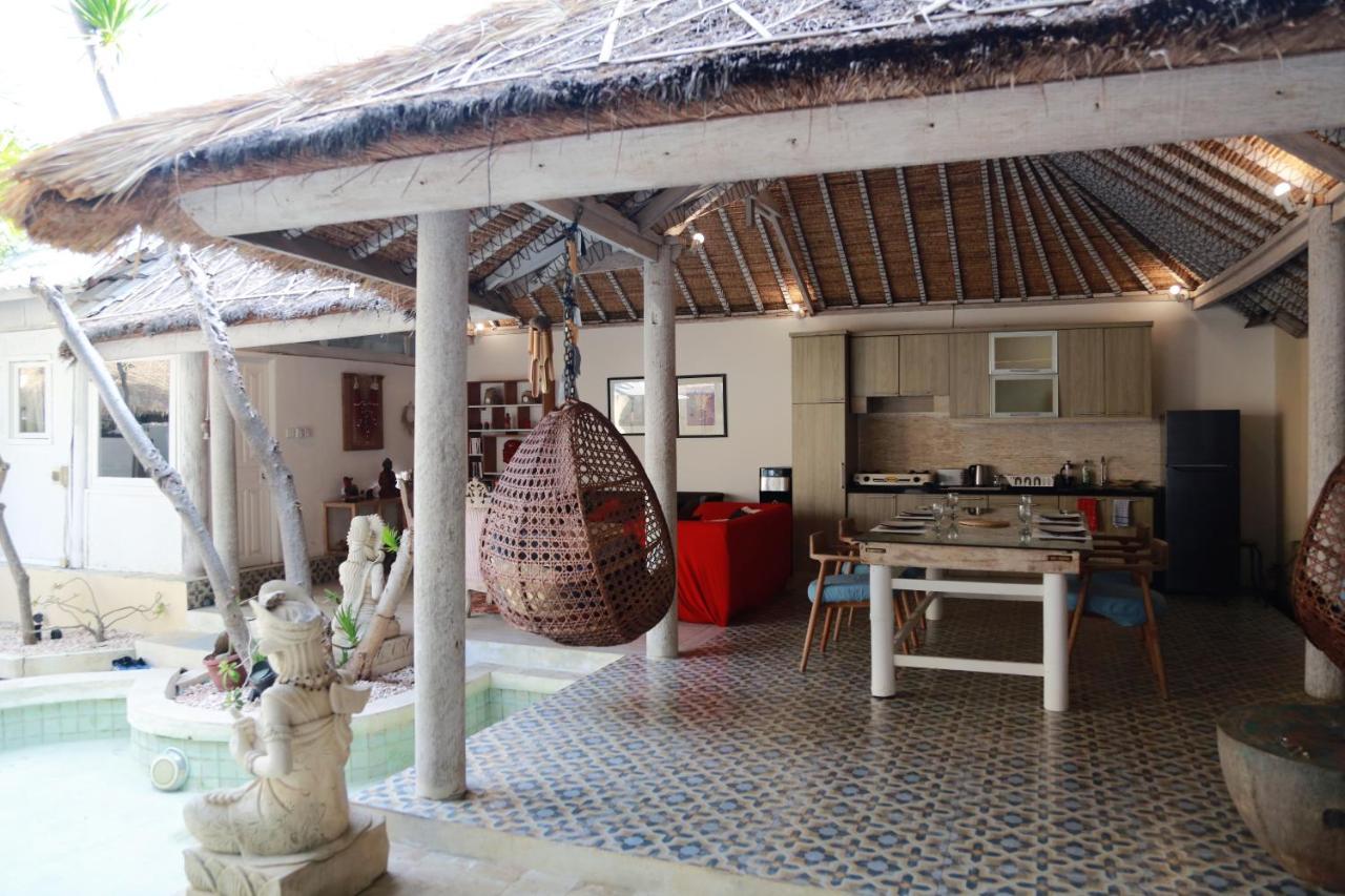 Villa Sentosa, Cheerful 3-Bedroom Villa With Pool Gili Trawangan Exterior photo